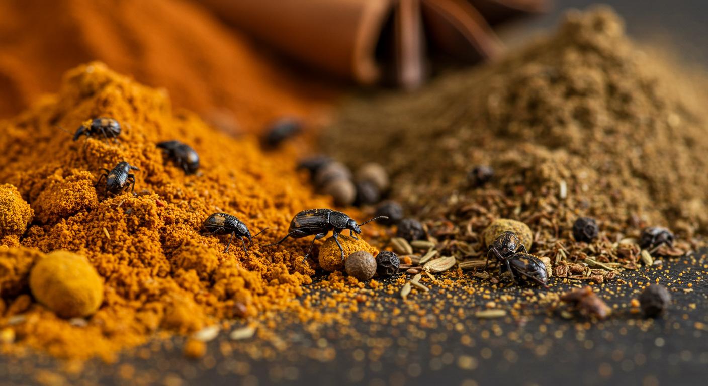 حشره ادویه چیست و چقدر خطرناک است؟ | روش‌های موثر پیشگیری و از بین بردن این آفت در آشپزخانه